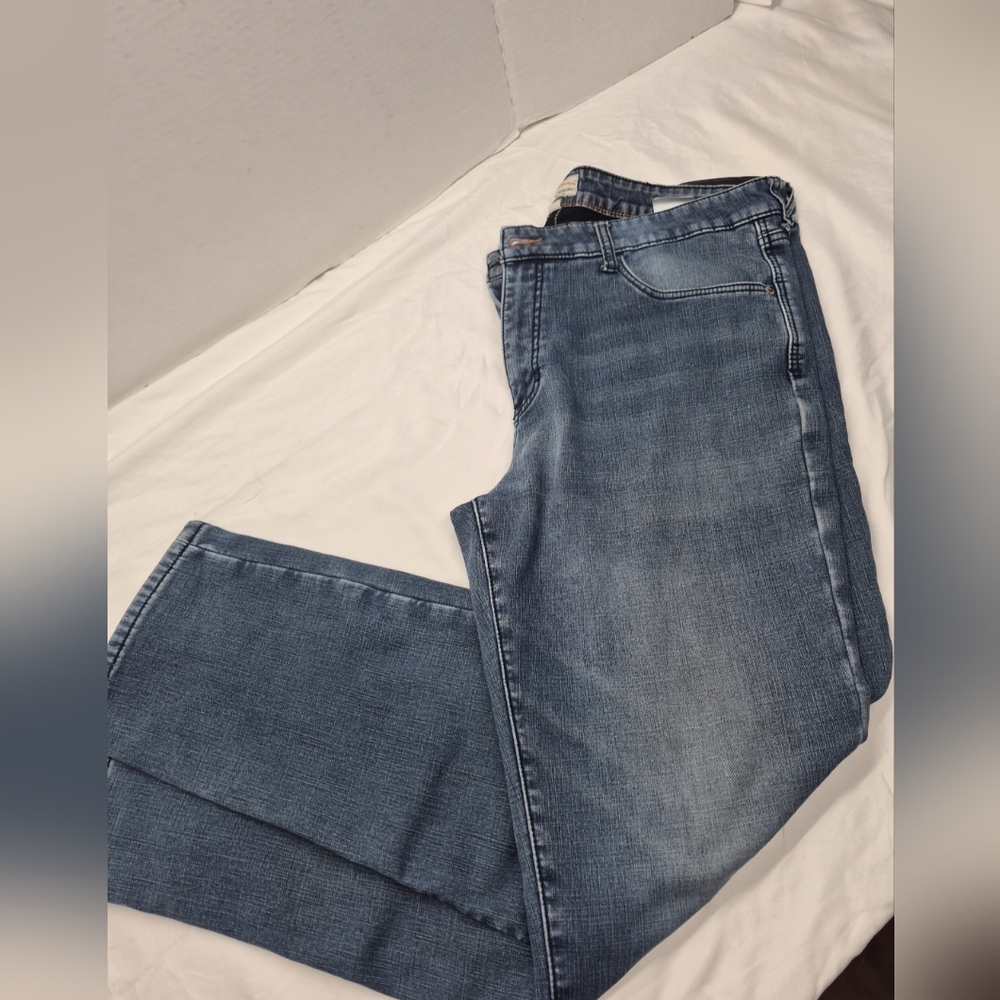 Weatherproof Vintage Original  Jeans Stretch Blue Mens Size 38 X32 Regular Fit